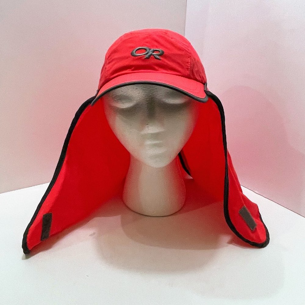 Outdoor Research Hat with Neck Shield Sun Runner Cap Kids Size: S 1-3Y